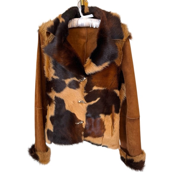 100% Sheepskin Reversible Jacket Medium - Picture 5 of 12